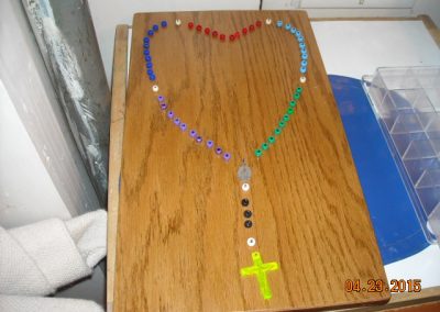 Rosary Pegboard